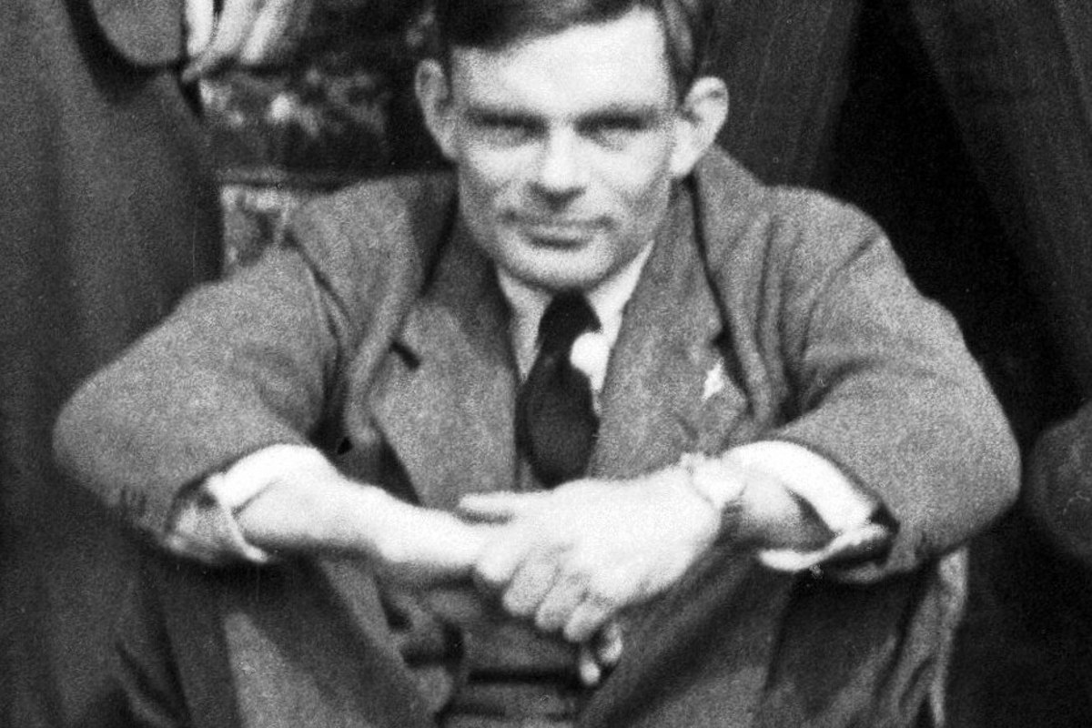Portrait of Alan Turing, archive photograph